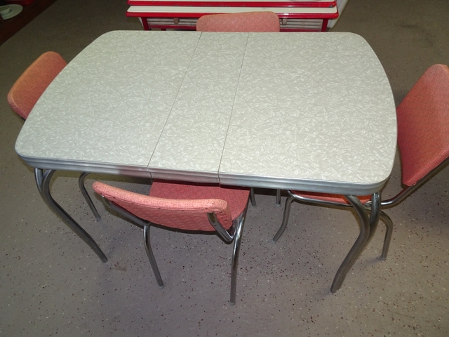 50s formica deals kitchen table