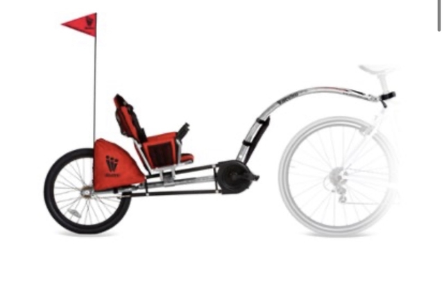 Weehoo igo store bike trailer