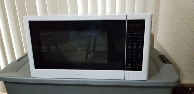 White Kenmore Mounted Microwave - Nex-Tech Classifieds