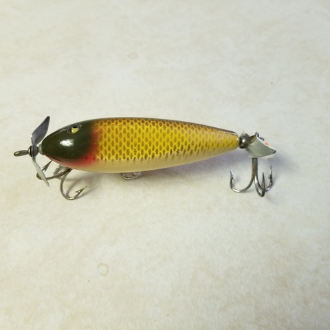Vintage Creek Chub Injured Minnow Fishing Lure for Sale in