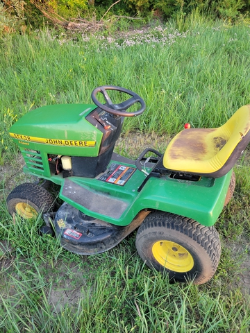 John deere stx38 discount riding lawn mower