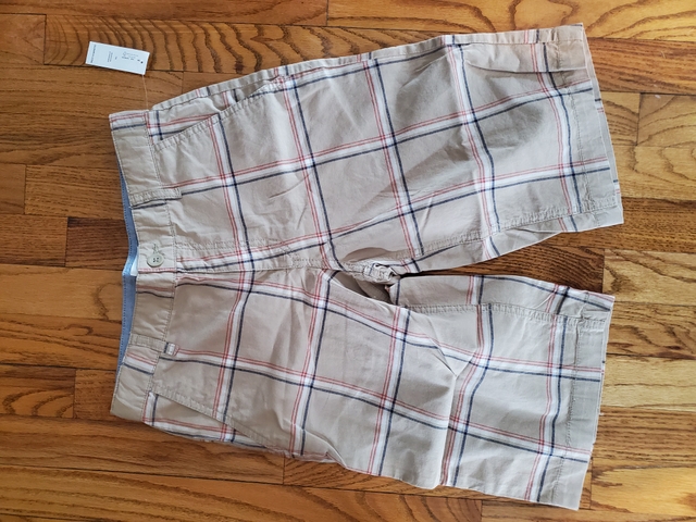 Boys plaid khaki shorts size 14 NWT - Nex-Tech Classifieds