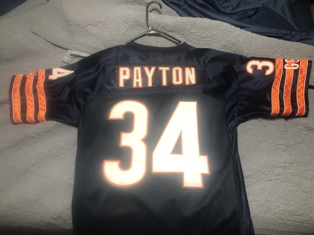 walter payton jersey authentic