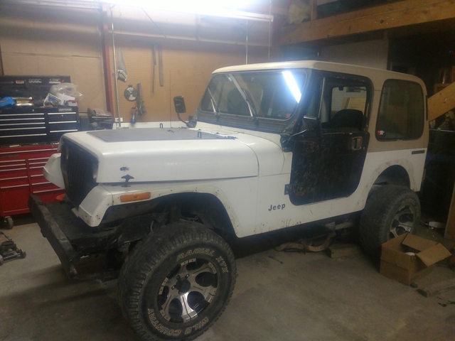 66k Mile 1989 Jeep Wrangler Islander 5 Speed