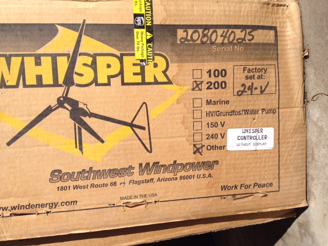 Whisper 200 Wind Generator and tower kit - Nex-Tech Classifieds
