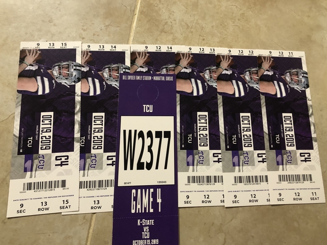 how much is a parking pass at kansas state university football games