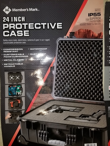 NEW Rugged Protective Hard Case w/ Air Valve IP55 rated Lockable Dust, Water 