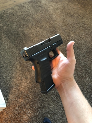 glock 45 with a 30 round clip