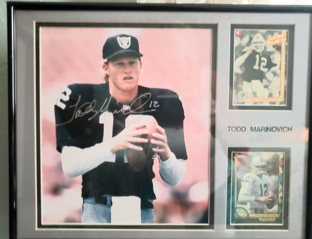 Todd Marinovich, LA Raiders #12 - Nex-Tech Classifieds