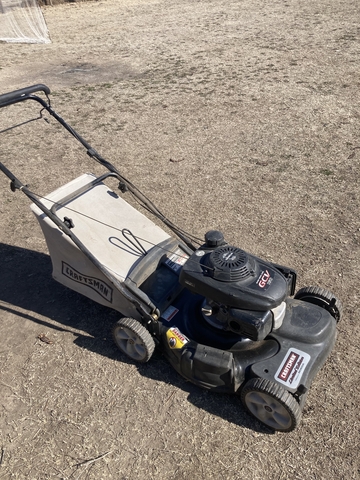 Craftsman 6.5 hp 2024 lawn mower self propelled