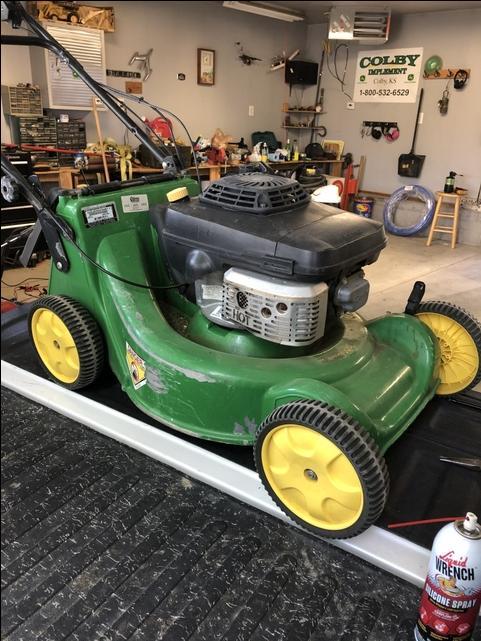 John deere ja62 self propelled mower hot sale