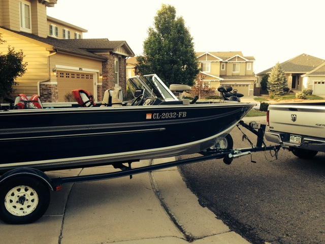 Aluminum 16 ft. deep V fishing boat - Nex-Tech Classifieds