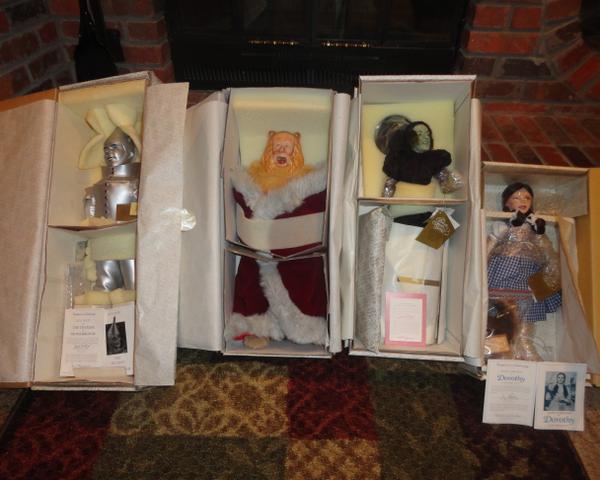 franklin mint wizard of oz dolls