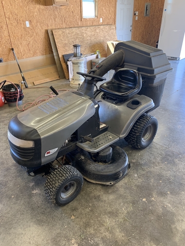 Used bagger for discount craftsman riding mower