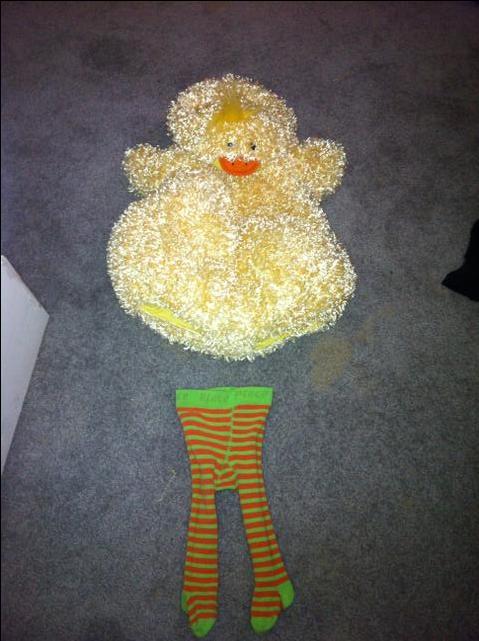 baby duck halloween costume