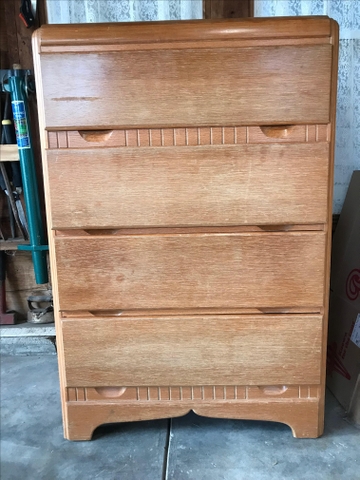 Mid Century Modern Dresser Vanity W Mirror And Bench Nex Tech