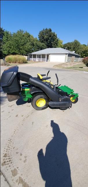 John Deere Z Zero Turn Mower W Bagger Nex Tech Classifieds