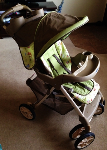 winnie the pooh car seat and stroller