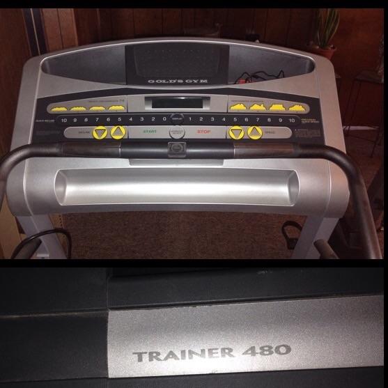 Golds gym 2024 treadmill 480