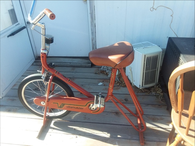 vintage stationary bike