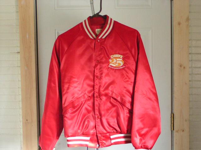 K.C. Chiefs 25th anniversary jacket. medium - Nex-Tech Classifieds