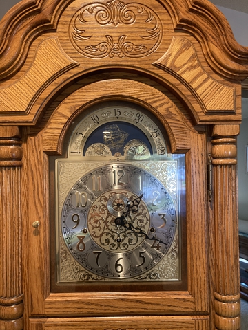 SOLD - Howard Miller Presidential Grandfather Clock