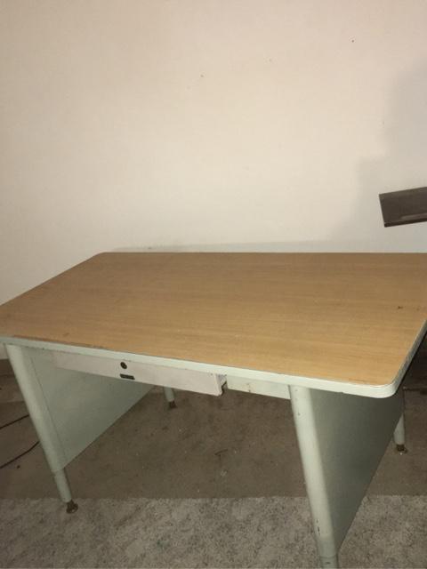 Vintage Military Style Metal And Formica Desk Nex Tech Classifieds