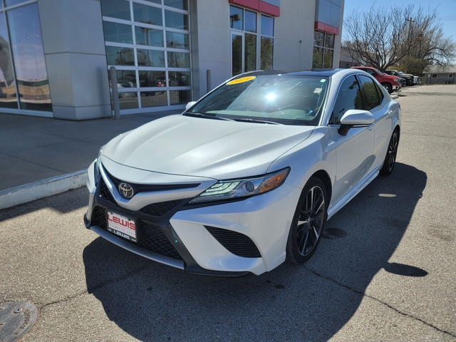 2019 Toyota Camry XSE in Pearl White with Red Interior - Nex-Tech ...