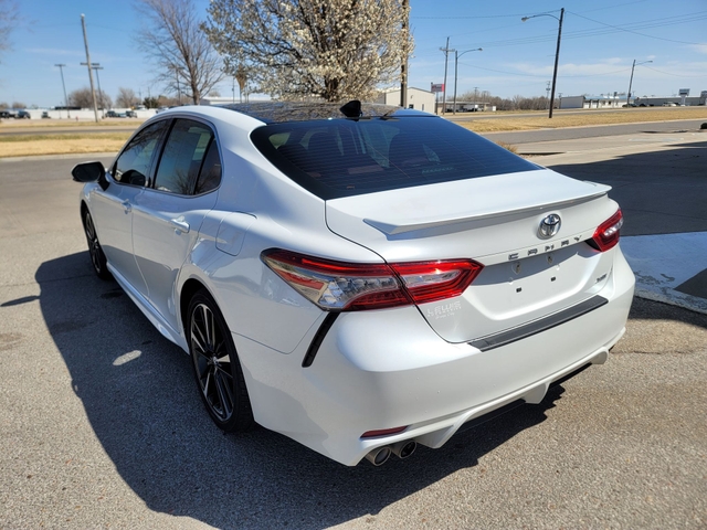 2019 Toyota Camry XSE in Pearl White with Red Interior - Nex-Tech ...