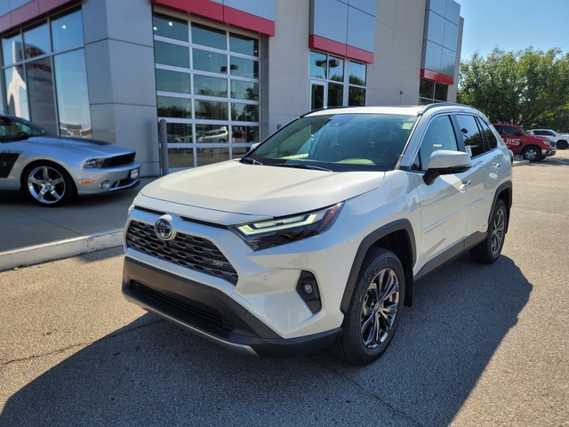 2022 Toyota RAV4 Hybrid Limited in Blizzard Pearl - Nex-Tech Classifieds