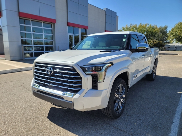 2022 Toyota Tundra Hybrid Capstone In Wind Chill Pearl - Nex-Tech ...