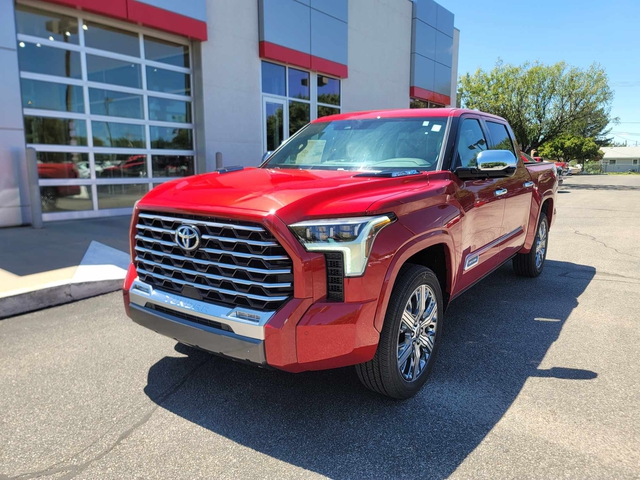 2023 Toyota Tundra Capstone Hybrid in Supersonic Red - Nex-Tech Classifieds