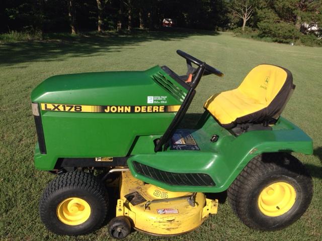 John Deere LX178 water cooled riding mower Nex Tech Classifieds