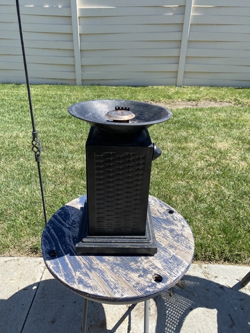 Small Fire Pit, Runs on COLEMAN Bottle, Included - Nex-Tech Classifieds
