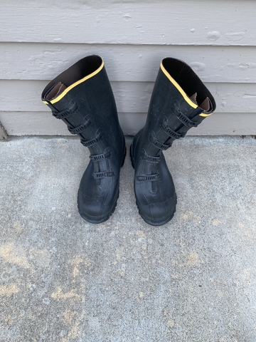 lacrosse over boots