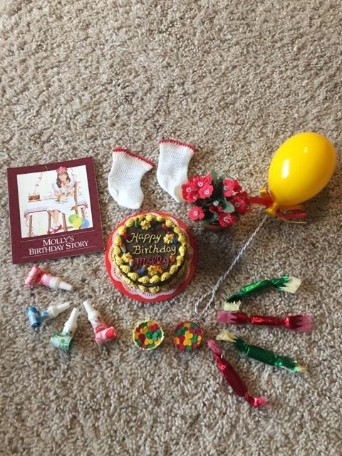 american girl birthday set