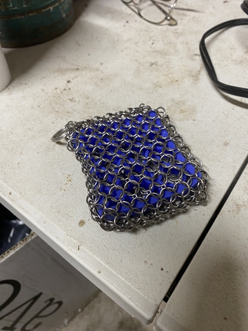 Lodge Chainmail Scrubber for Cast Iron Cookware - Nex-Tech Classifieds