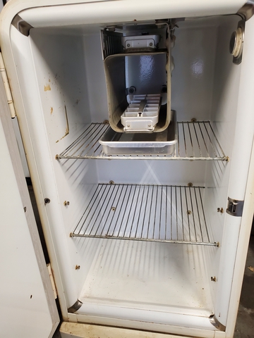 vintage gm fridge