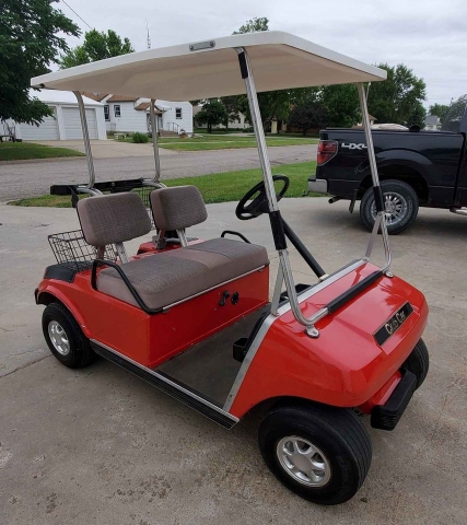 1986 CLUB CAR DS RED - $OLD, Previous Builds, Portfolio