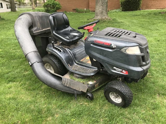 troy bilt garden tractor