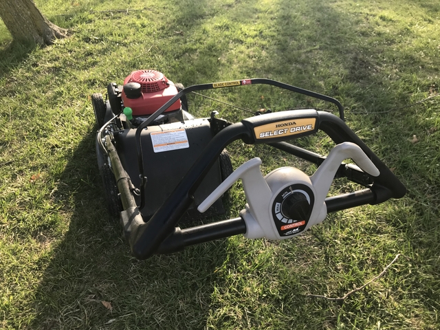 Honda select best sale drive mower