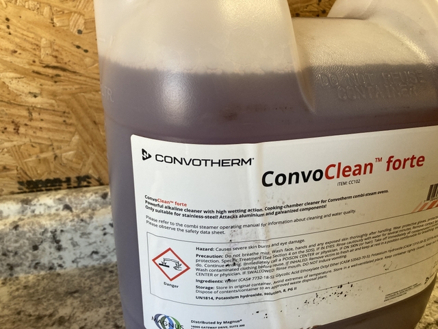 ConvoClean Forte (2.5 Gallons) Convotherm Oven Cleaner CC102 - Nex-Tech ...