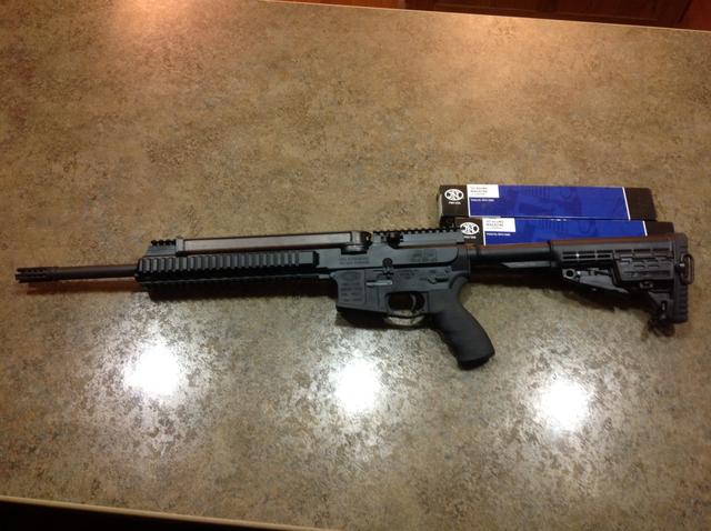 Ar 57 With Two Fn 50 Round Mags 5 7x28mm Ar Rifle Nex Tech Classifieds
