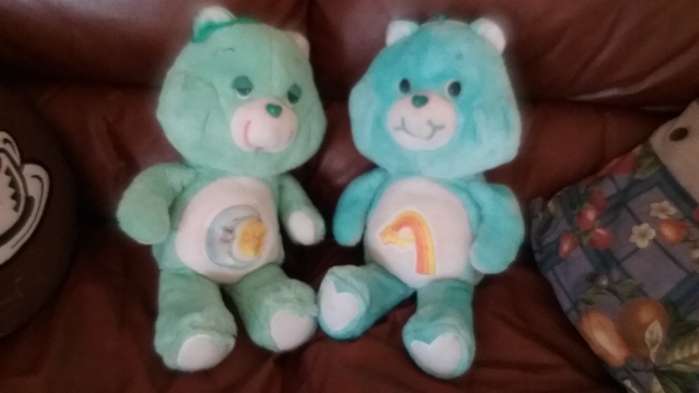 teal care bear