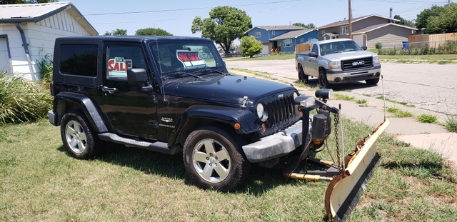 07 Jeep wrangler Sahara w snow plow - Nex-Tech Classifieds