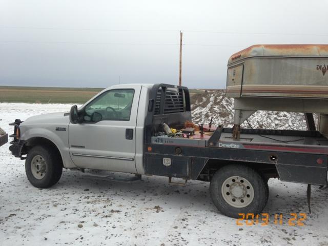 2000 F 250 With 475 Deweze Bale Bed Nex Tech Classifieds