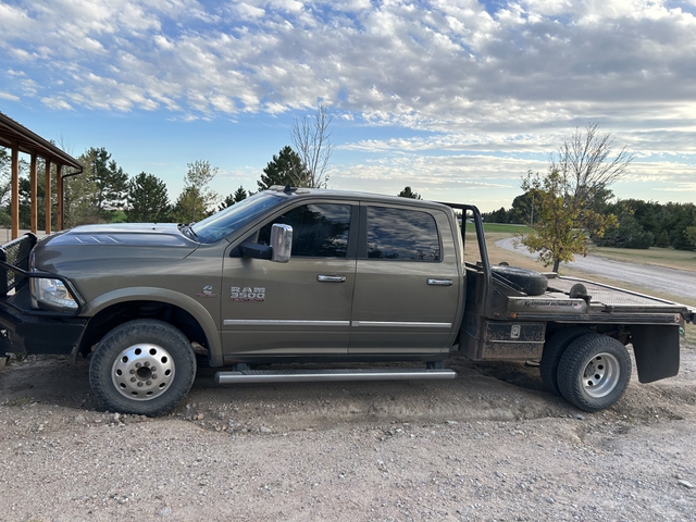 2014 Ram 3500 Laramie Crew Cab Dually Flatbed Nex Tech Classifieds