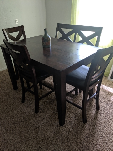 Nebraska furniture mart on sale kitchen tables