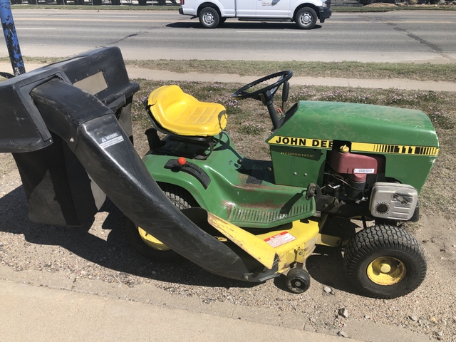 John deere best sale 111 hydrostatic transmission