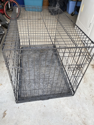 medium size dog kennel